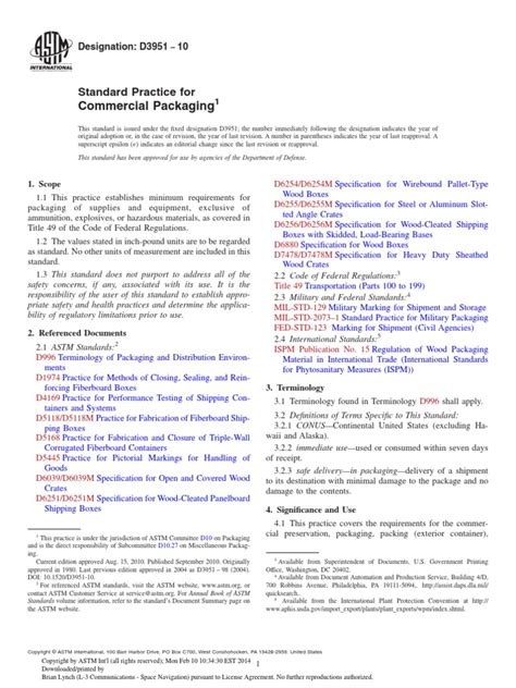 astm transportation packaging testing|astm d3951 free download.